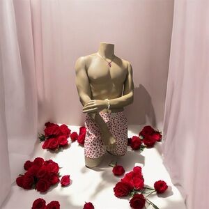 American Eagle Outfitters Red Heart Boxers